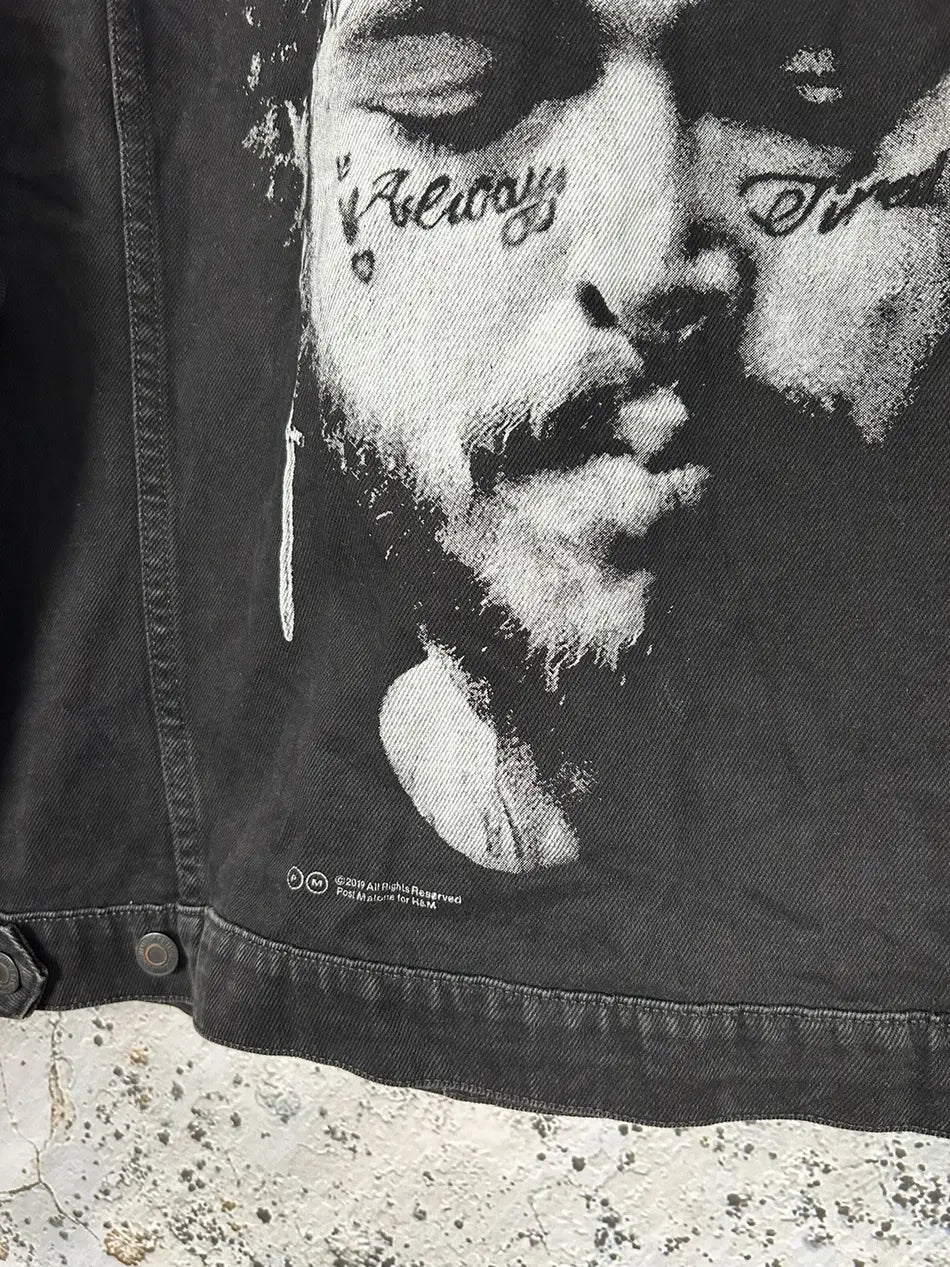 Post Malone H&M Denim Jacket